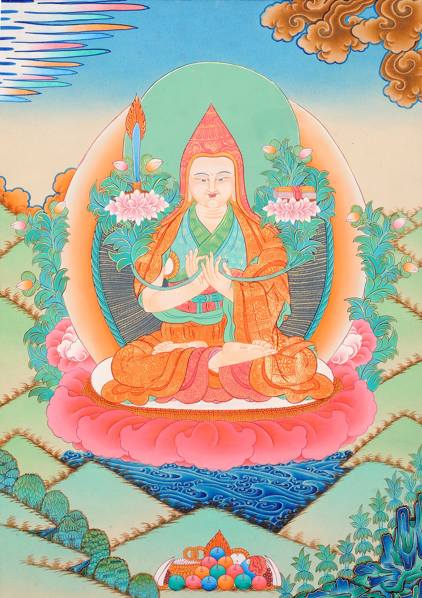 Amazon｜Tsongkhapa – A Great Buddhist Scholar Monk and Reformer